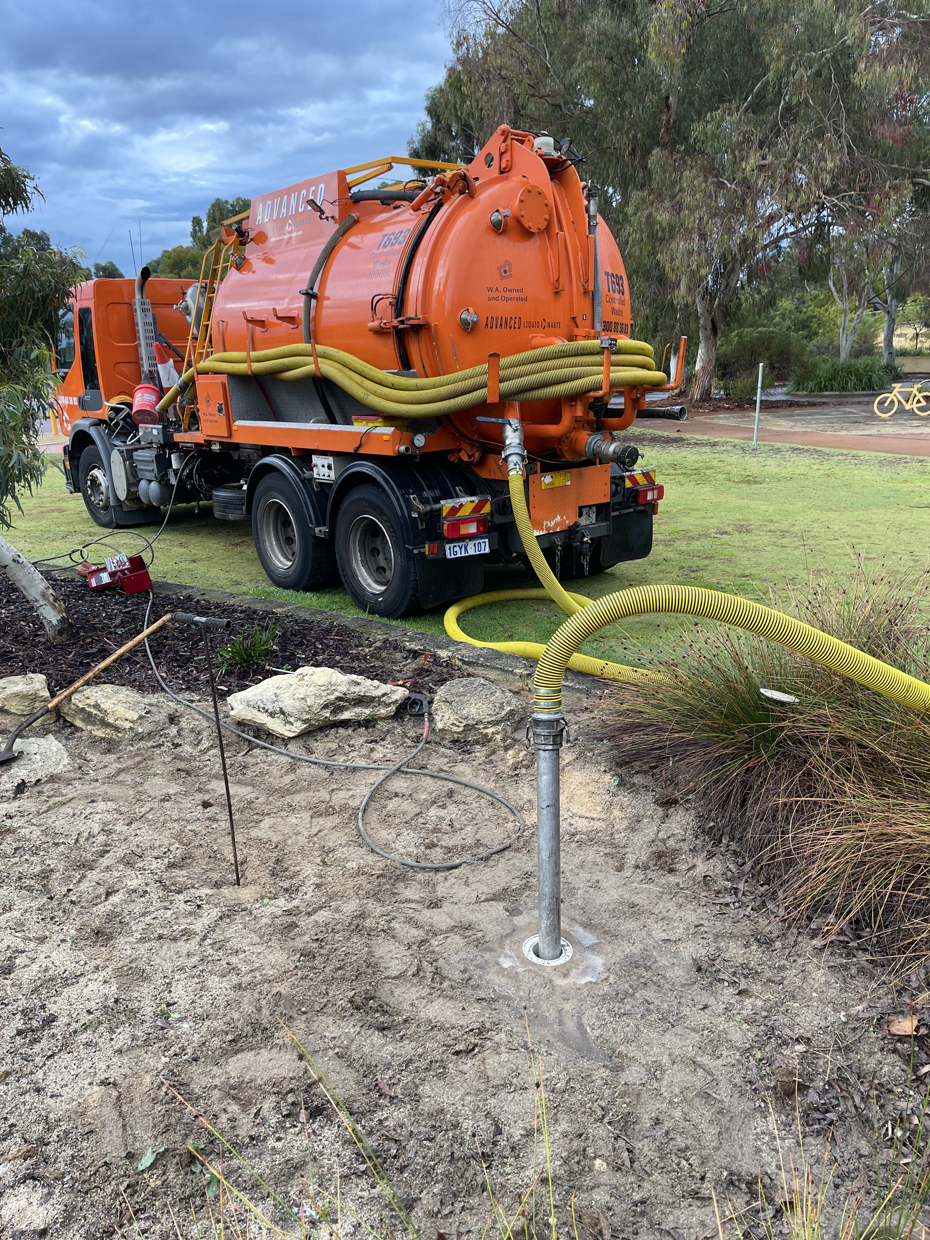 Municipal septic services